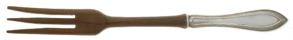 Priscilla (Sterling, 1916) Salad Serving Fork with Wooden Prongs