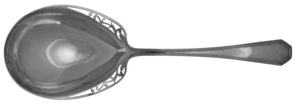Queen Anne-Plain (Sterling, 1910) Large Solid Berry/Casserole Spoon