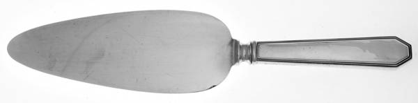 Queen Anne-Plain (Sterling, 1910) Pie Server with Silverplate Blade