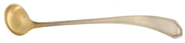 Queen Anne-Plain (Sterling, 1910) Mustard Spoon
