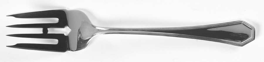 Queen Anne-Plain (Sterling, 1910) Individual Salad Fork