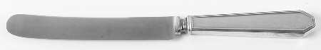 Queen Anne-Plain (Sterling, 1910) Old French Hollow Knife with Bolster