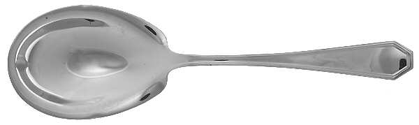 Queen Anne-Plain (Sterling, 1910) Large Jelly Spoon