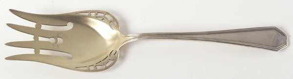 Queen Anne-Plain (Sterling, 1910) Solid Salad Serving Fork