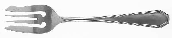 Queen Anne-Plain (Sterling, 1910) Dessert Fork