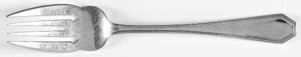 Queen Anne-Plain (Sterling, 1910) Individual Solid Fish Fork
