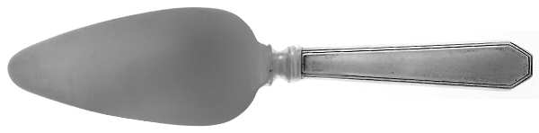 Queen Anne-Plain (Sterling, 1910) Cheese Server with Silverplate Blade