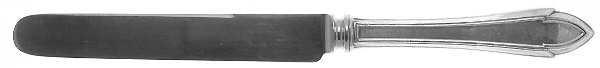 Queen Elizabeth (Sterling, 1916) Old French Hollow Knife with Bolster