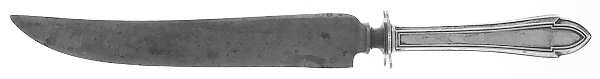 Queen Elizabeth (Sterling, 1916) Small Steak Carving Knife with Stainless Blade