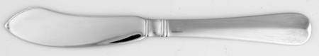 Rattail Antique (Sterling, 1890) Flat Handle Butter Spreader