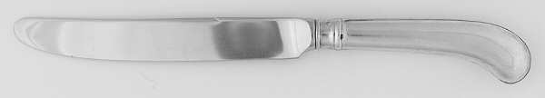 Rattail Antique (Sterling, 1890) New French Hollow Pistol Knife