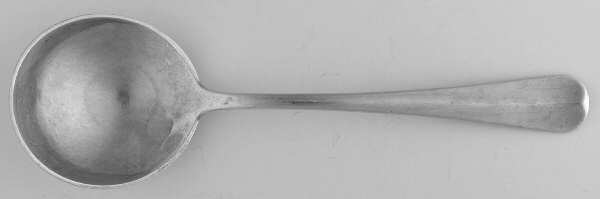 Rattail Antique (Sterling, 1890) Round Bowl Soup Spoon (Cream Soup)