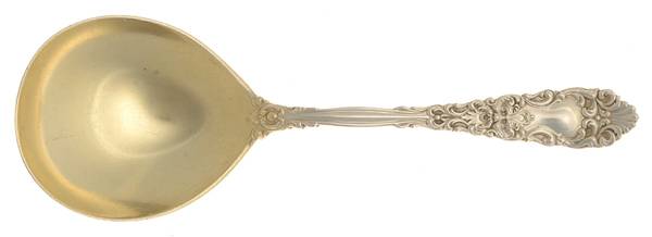 Renaissance (Sterling, 1894) Round Bowl Soup Spoon (Bouillon)