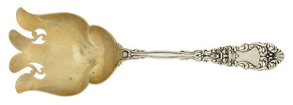 Renaissance (Sterling, 1894) Vegetable Serving Fork (Solid)
