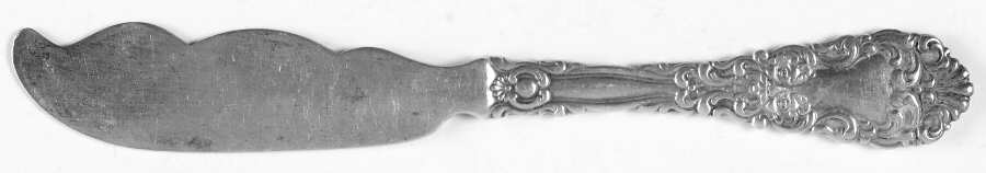 Renaissance (Sterling, 1894) Flat Handle Butter Spreader