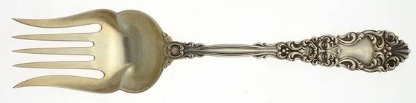 Renaissance (Sterling, 1894) Solid Salad Serving Fork