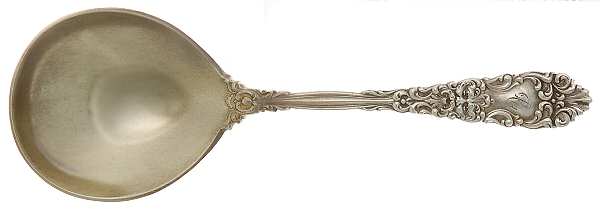 Renaissance (Sterling, 1894) Round Bowl Soup Spoon (Bouillon)