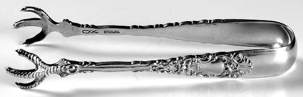 Renaissance (Sterling, 1894) Large Sugar Tongs
