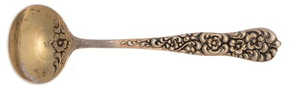 Rococo (Sterling, 1888) Individual Salt Spoon