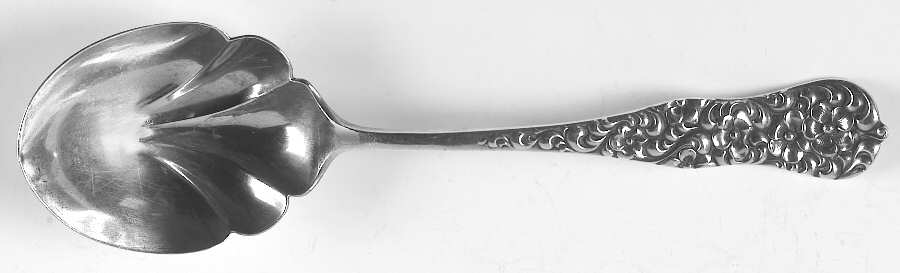 Rococo (Sterling, 1888) Large Jelly Spoon