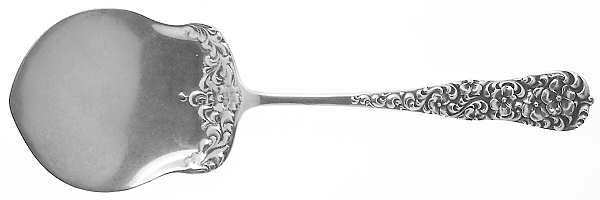 Rococo (Sterling, 1888) Solid Waffle Server