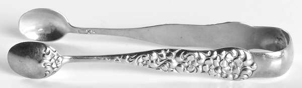 Rococo (Sterling, 1888) Bon Bon Tongs