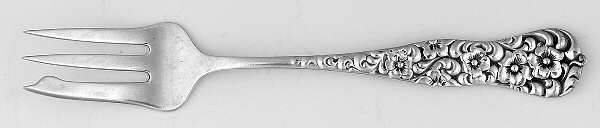Rococo (Sterling, 1888) Old Style Pickle Fork