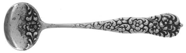 Rococo (Sterling, 1888) Master Salt Spoon