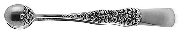 Rococo (Sterling, 1888) Small Sugar Tongs
