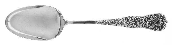 Rococo (Sterling, 1888) Tablespoon (Serving Spoon)