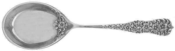 Rococo (Sterling, 1888) Preserve Spoon