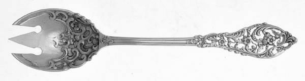 Trianon Pierced (Sterling, 1885) Ice Cream Fork