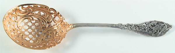 Trianon Pierced (Sterling, 1885) Ice Serving Spoon Large