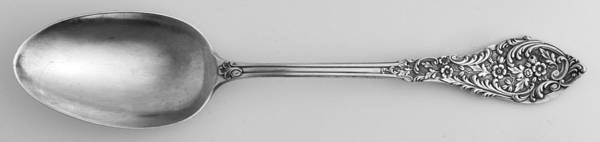 Trianon Pierced (Sterling, 1885) Spoon-Dessert/Oval Soup