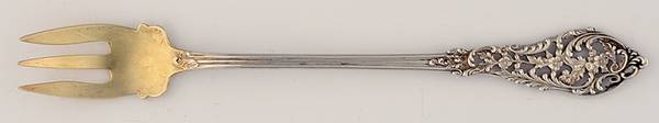 Trianon Pierced (Sterling, 1885) Oyster Fork