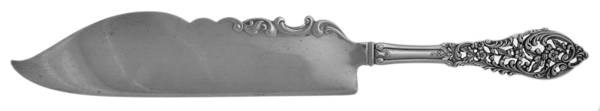Trianon Pierced (Sterling, 1885) Solid Ice Cream Slicer