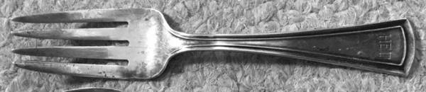 Virginia (Sterling, 1912, No Monograms) Baby Fork
