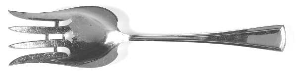 Virginia (Sterling, 1912, No Monograms) Solid Salad Serving Fork