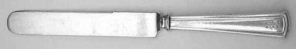 Virginia (Sterling, 1912, No Monograms) Blunt Hollow Knife