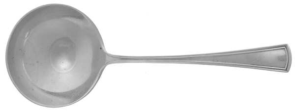Virginia (Sterling, 1912, No Monograms) Large Round Bowl Soup Spoon (Bouillon)