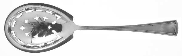 Virginia (Sterling, 1912, No Monograms) Solid Pierced Casserole Spoon