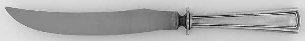 Virginia (Sterling, 1912, No Monograms) Small Carving Knife W/Sterling Guard