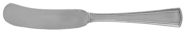 Virginia (Sterling, 1912, No Monograms) Flat Handle Butter Spreader