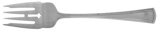 Virginia (Sterling, 1912, No Monograms) Individual Salad Fork