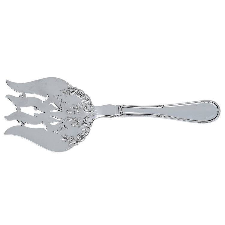 Washington (Sterling, 1905) Solid Pierced Fish Serving Fork