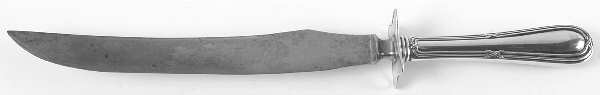 Washington (Sterling, 1905) Large Stainless Blade Roast Carving Knife