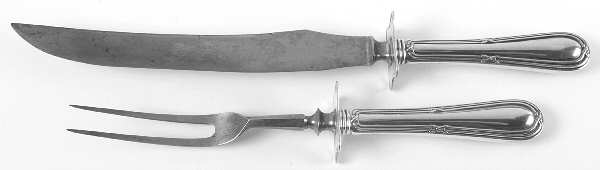 Washington (Sterling, 1905) Large 2-Piece Roast Carving Set w/Stainless Blade