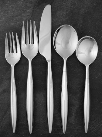Tiva (Stainless) 40 Piece Estate Set