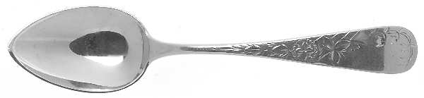 Lily (Sterling) Dessert/Oval Soup Spoon