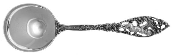 Labors of Cupid (Sterling, Newer) Round Bowl Soup Spoon (Gumbo)